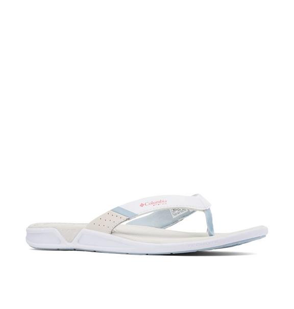 Columbia Rostra PFG Sandals White For Women's NZ82643 New Zealand